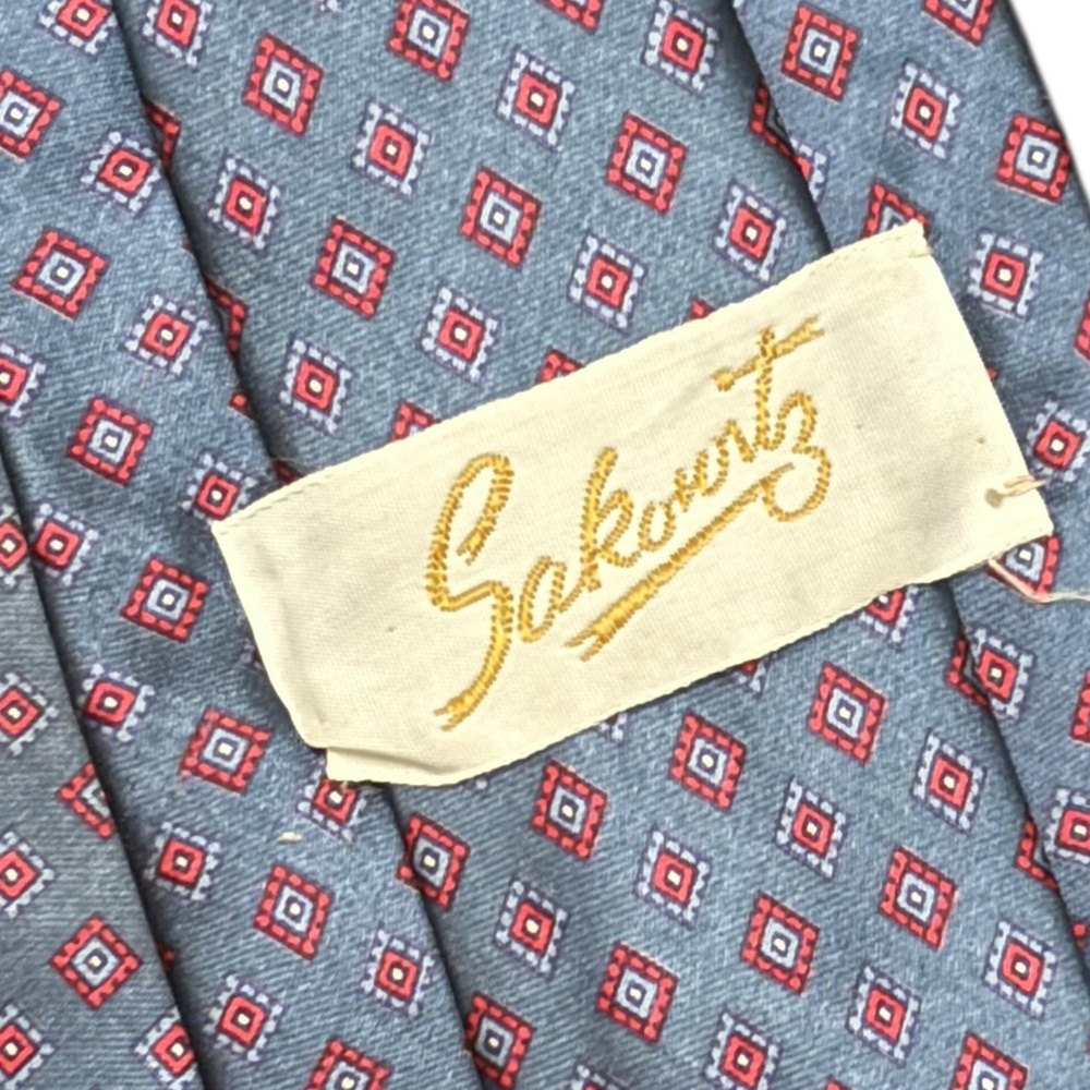SAKOWITZ vintage tie